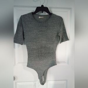 Madewell Heather Gray Kids Bodysuit